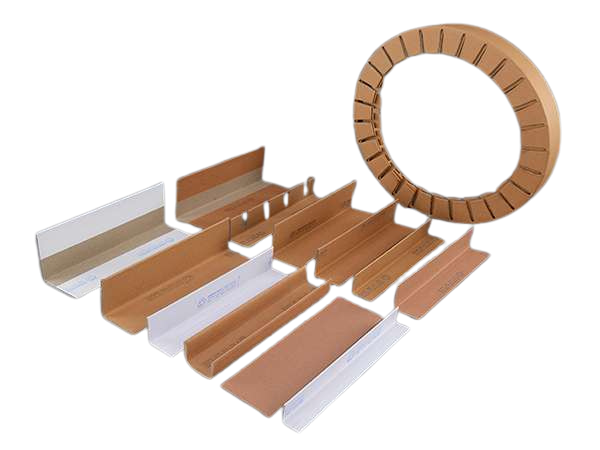 Çentikli Köşebent wrap-around — dairesel yüzey koruma sistemi esnek yapı | Arpack Ambalaj