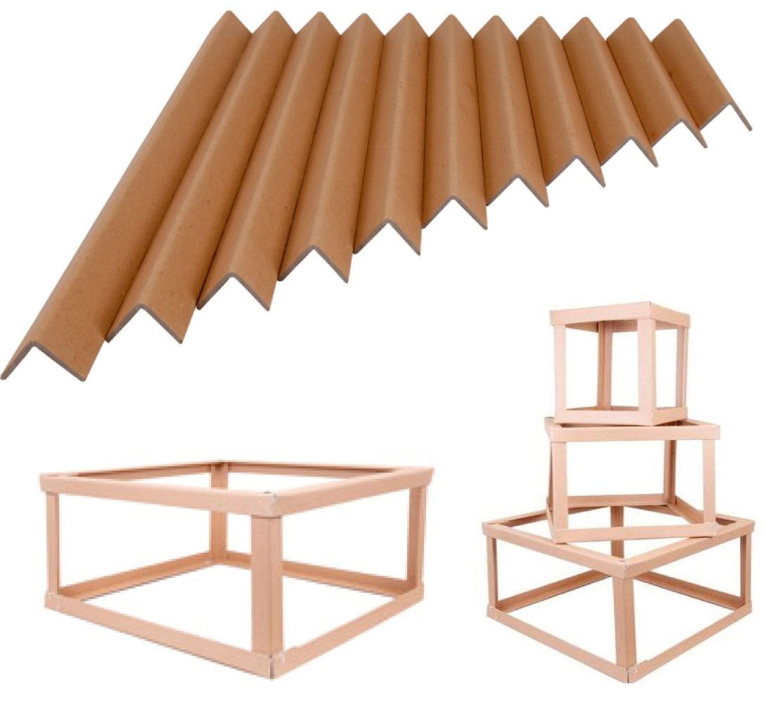 Standart Köşebent 40x40 mm — çok katmanlı kraft, ekonomik koruma çözümü | Arpack Ambalaj